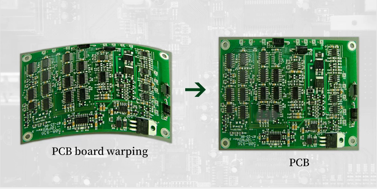 PCB warping PCB warping