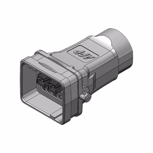 Blade Type Power Connector Assemblies