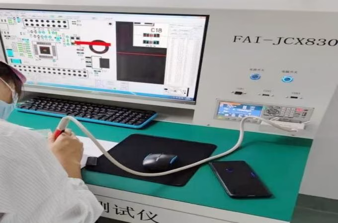Electrical probe testing during First Article Inspection